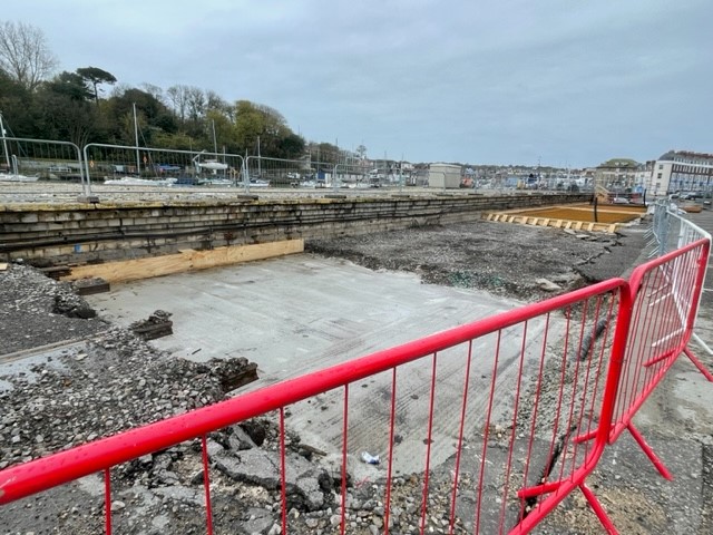 Quay regeneration works update 9.11.23